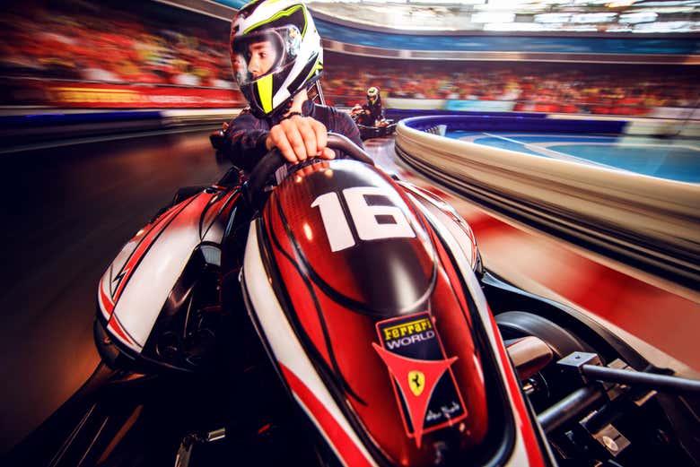 Karting au Ferrari World