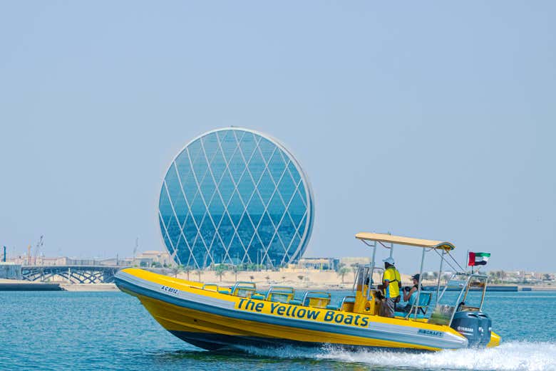 L'edificio di Aldar Headquarters