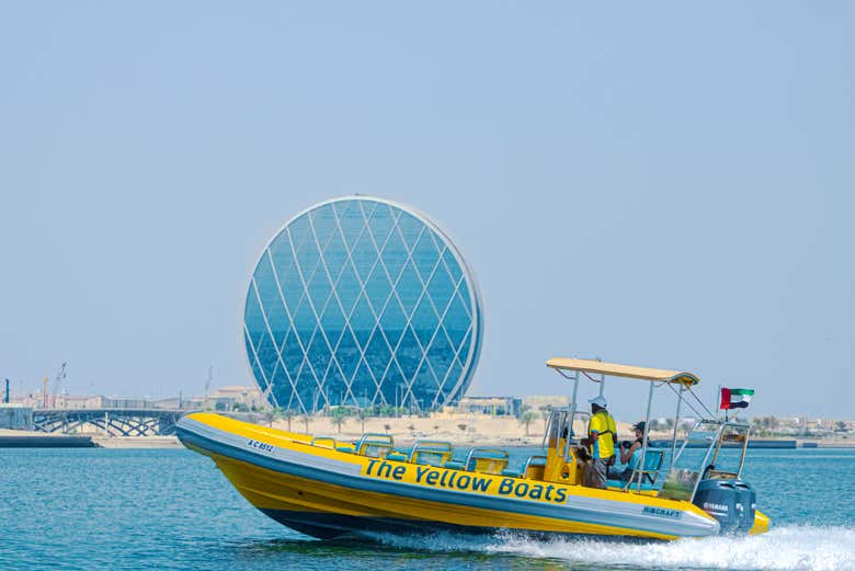 Passing by the Aldar Headquarters