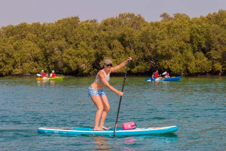 Paddle surf por los manglares