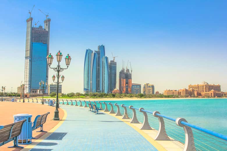 Promenade de la Corniche d'Abou Dabi