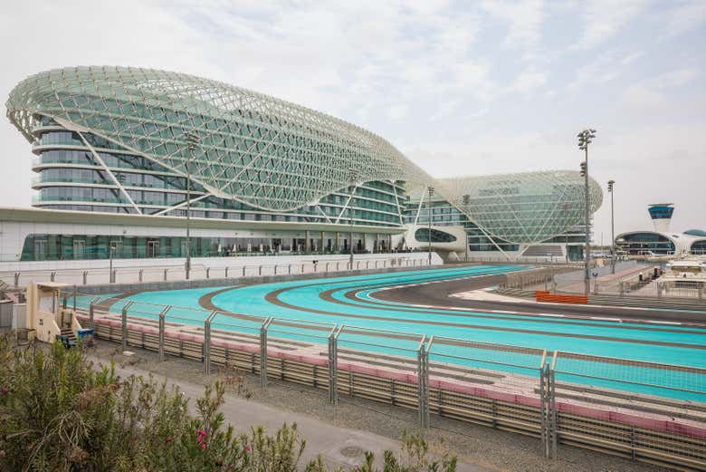 Pista del circuito Yas Marina