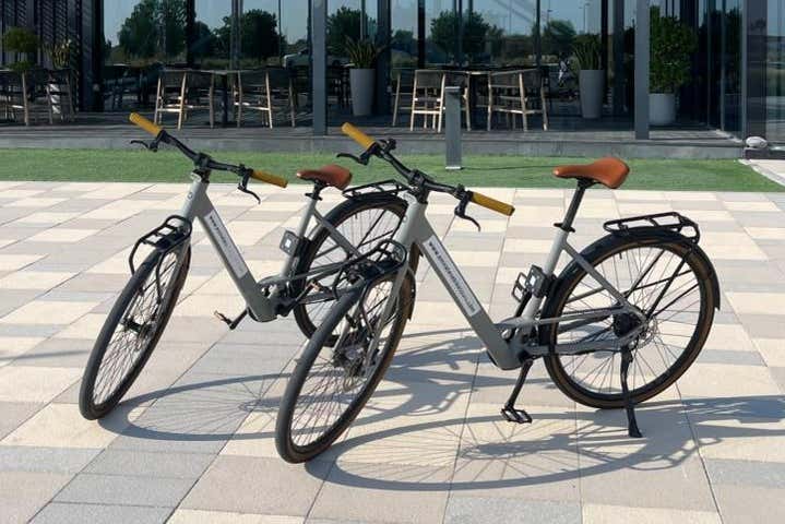 Las bicis aparcadas en Abu Dhabi