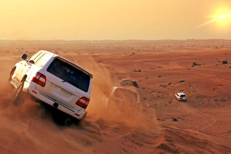 Passeando pelas dunas de 4x4