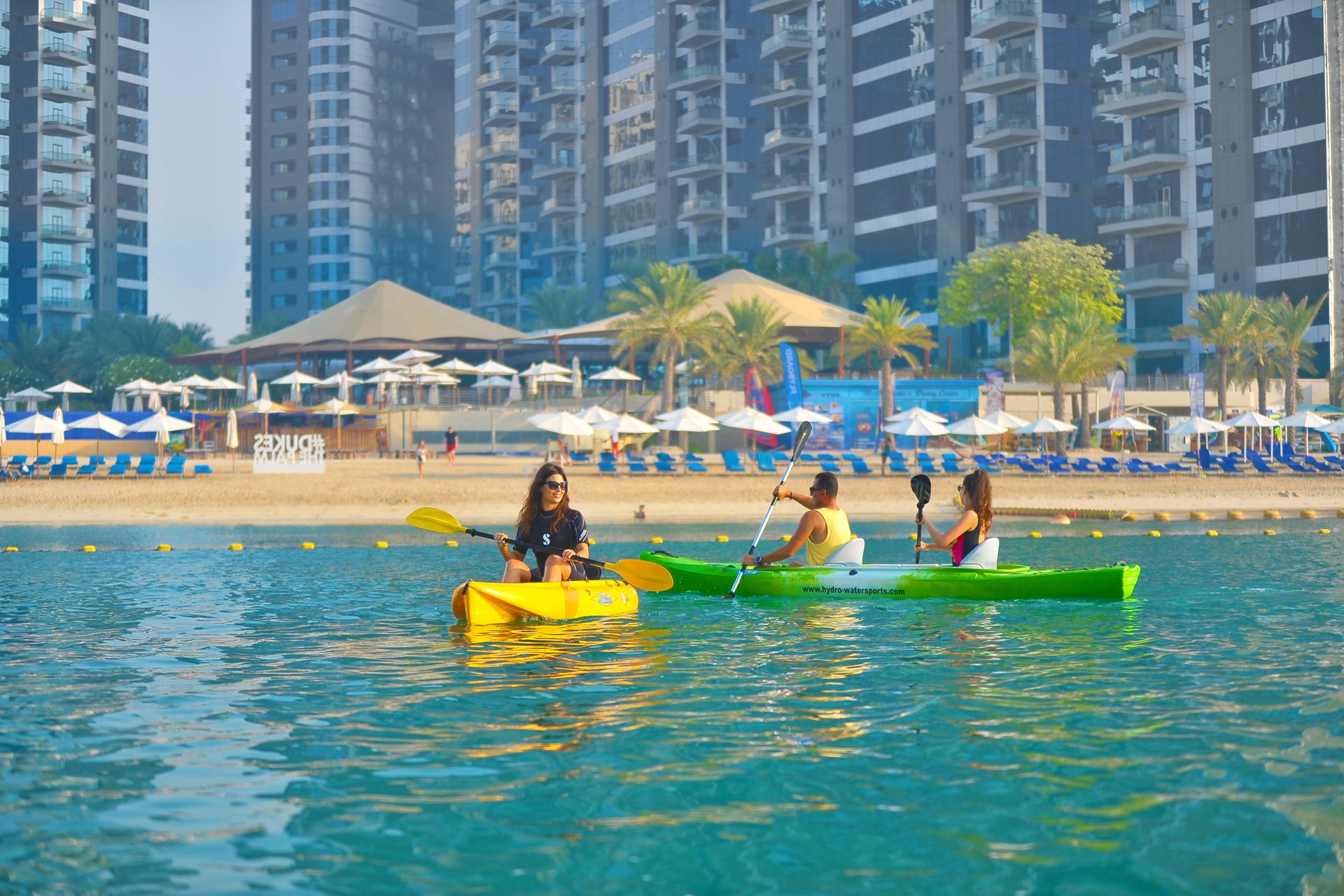 Location de kayak à Dubaï