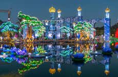 Entrada a Dubai Garden Glow