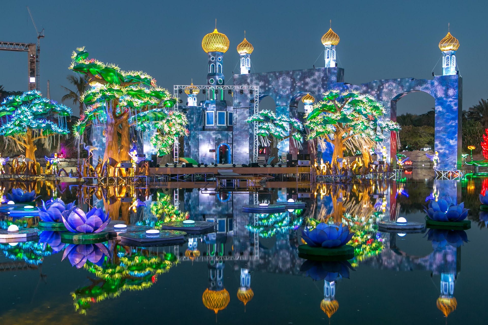 Billet pour le Dubai Garden Glow