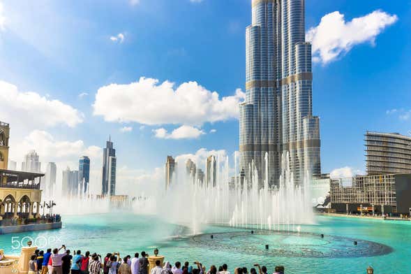 Biglietti per la passerella della Fontana di Dubai