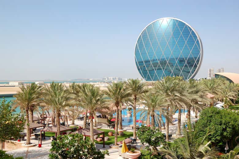 Arquitetura moderna em Abu Dhabi
