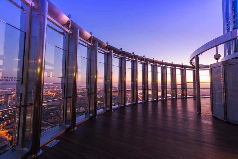 Fall in love with Dubai at the At The Top viewpoint