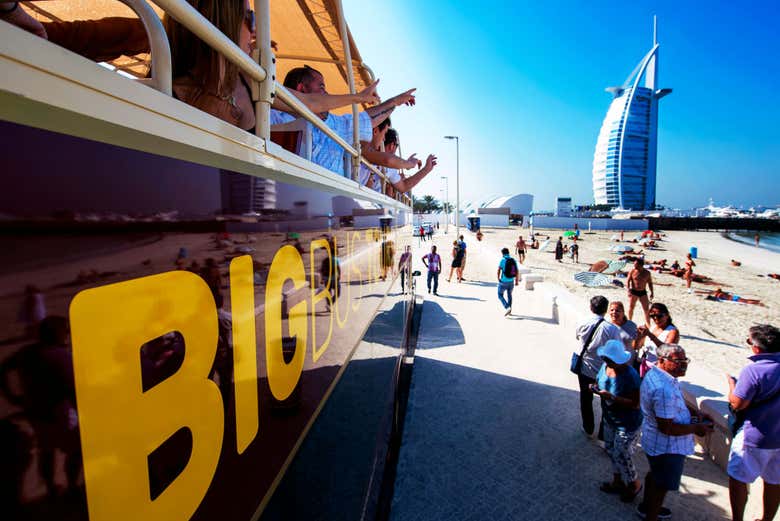 Big Bus at Burj Al Arab