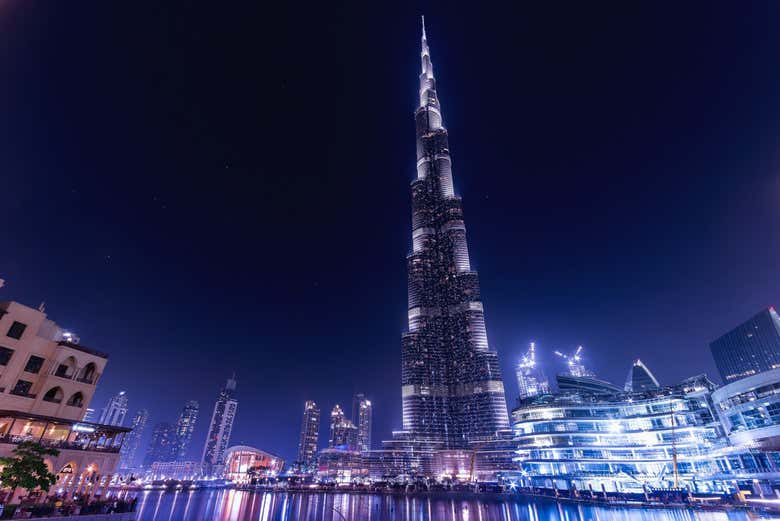 Burj Khalifa à noite