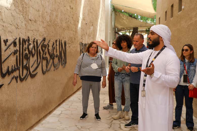 Conheceremos a cidade velha de Dubai