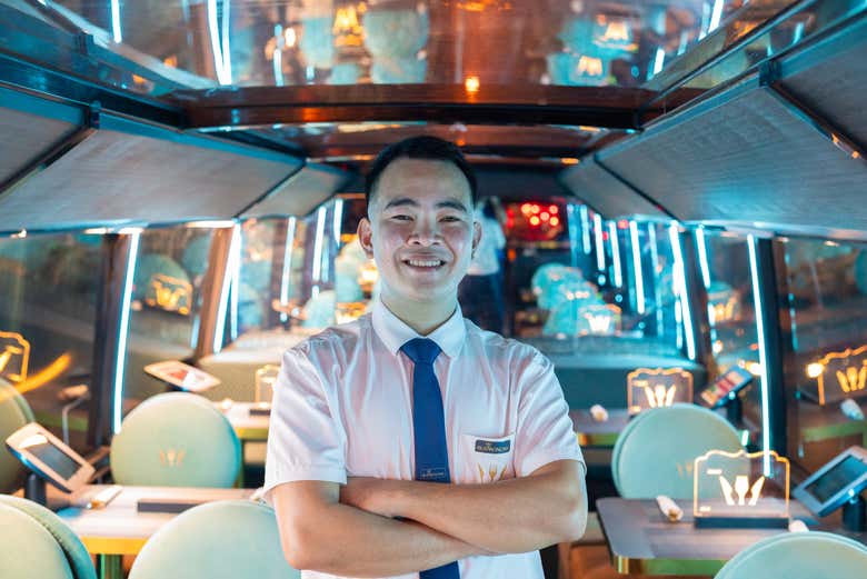 Un des chauffeurs de bus