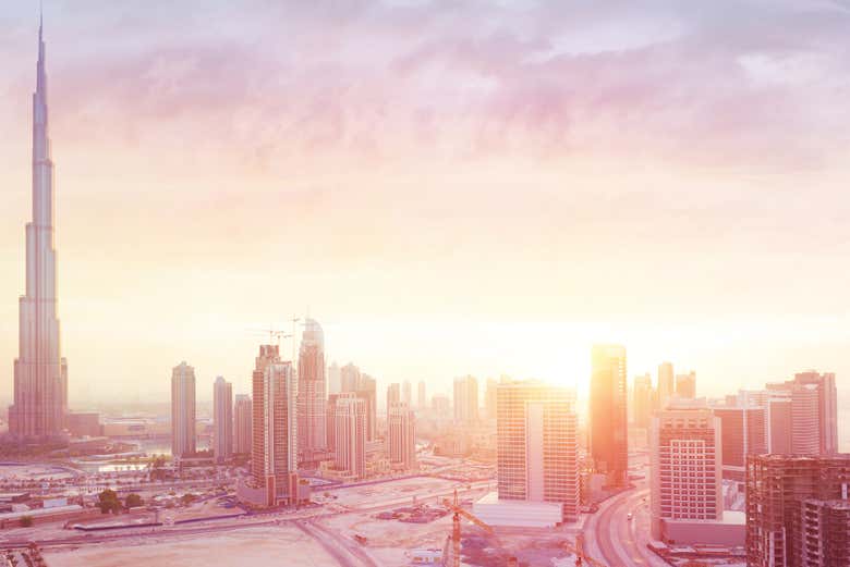 Paisagem de Dubai