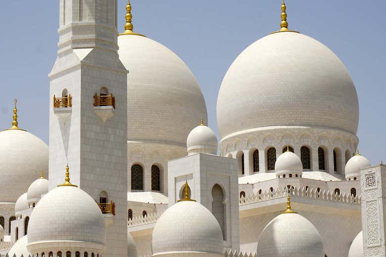 Cúpulas de la mezquita Sheikh Zayed