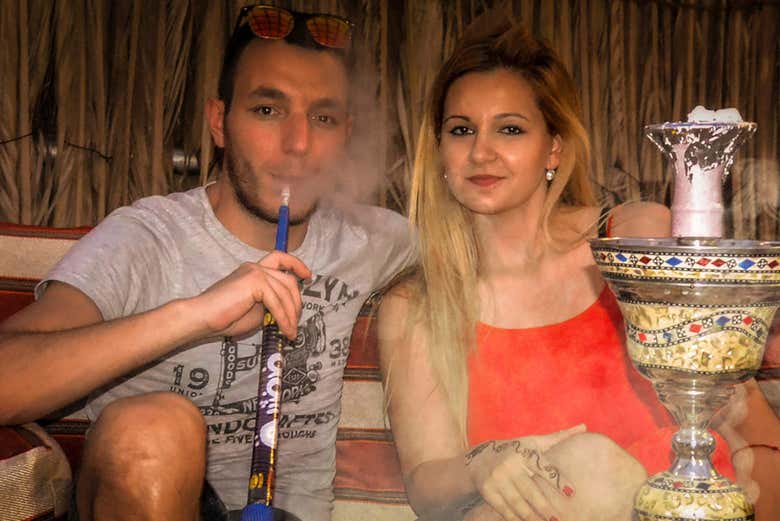 Coppia durante l'esperienza