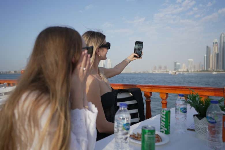 Selfie en el barco 