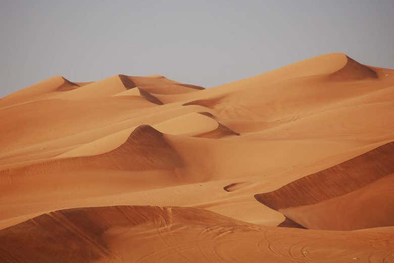 Dunas del desierto de Dubái