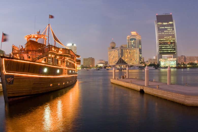 Traversata serale a Dubai