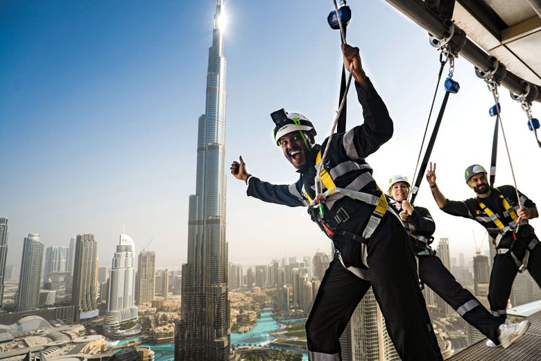 Il Burj Khalifa visto da una prospettiva privilegiata