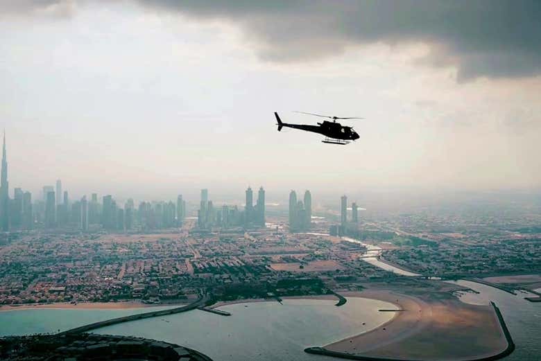 Sorvolando Dubai