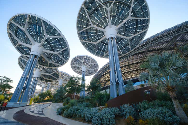 Entrada a la Expo 2020 Dubai