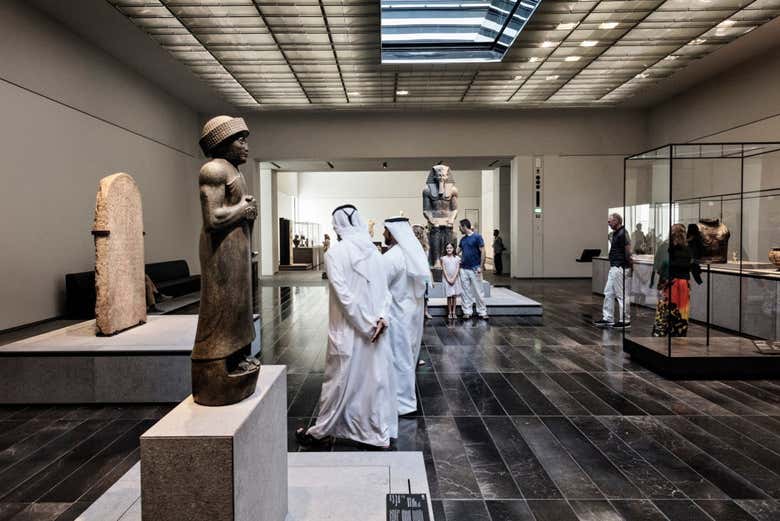 Entrada al Louvre de Abu Dhabi