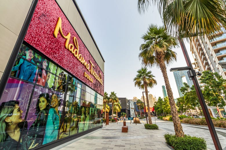 Entrance to Madame Tussauds