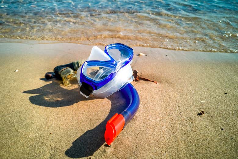 Equipo de snorkel