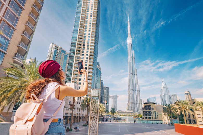 Fotografiando el Burj Khalifa