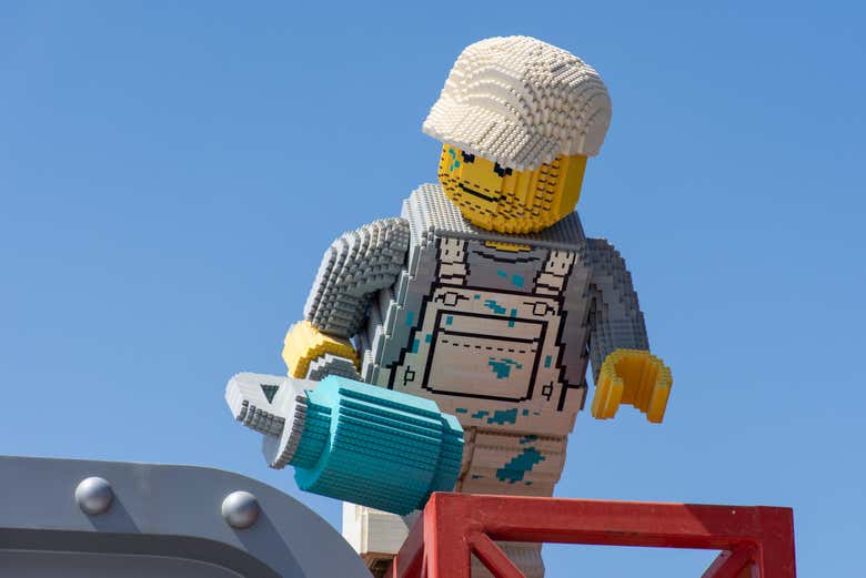 Decoración en Legoland Dubai