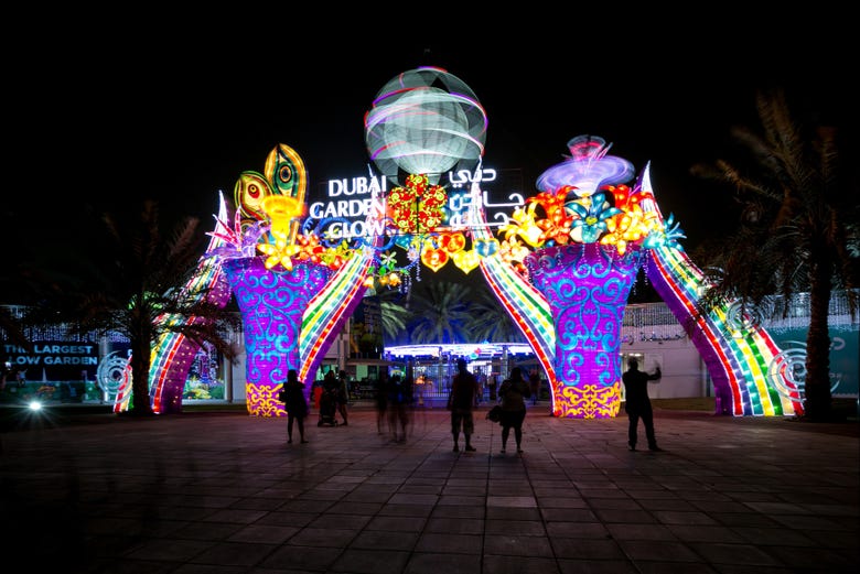 Entrance to Dubai Garden Glow