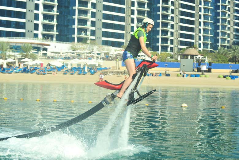 Jetovator en Dubái