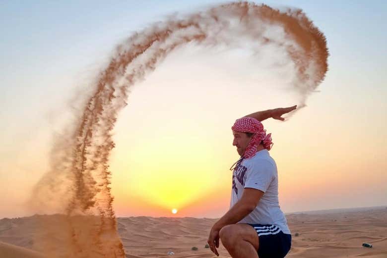 Jouez avec le sable des dunes