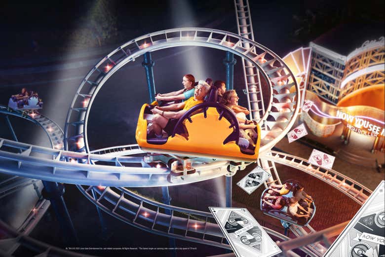 Now You See Me rollercoaster