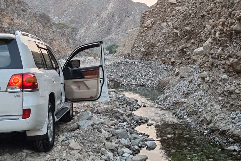 Recorriendo las montañas de Khor Fakkan