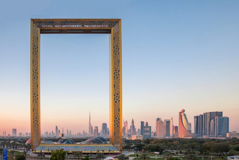 The Dubai Frame, the largest picture frame in the world