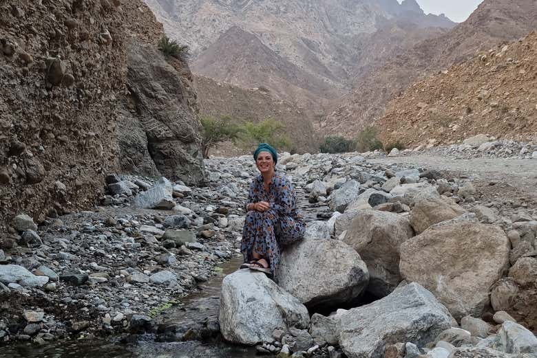 Viendo la naturaleza de Khor Fakkan