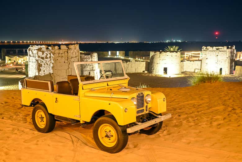 El vehículo 4x4 en Fort Lisaili