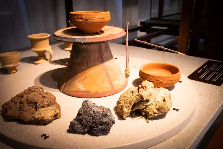 Objetos de artesanía tradicional