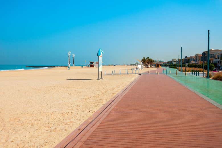La populaire plage Kite