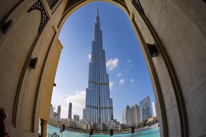 The Burj Khalifa in Dubai