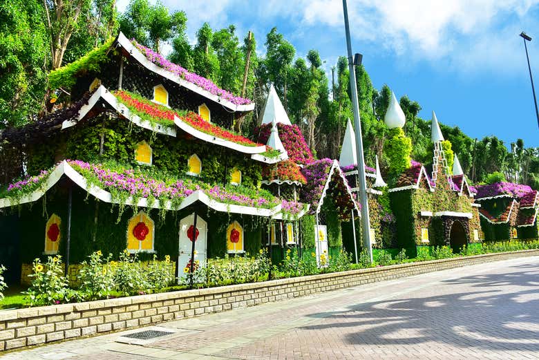 Esplorando il Dubai Miracle Garden