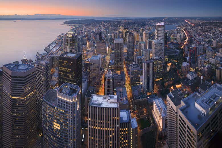 Marvel at the views over the city