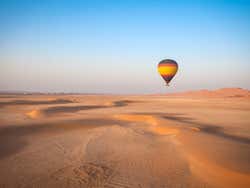 Passeio de balão pelo deserto de Al Ain
