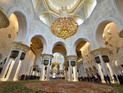 Mesquita Sheikh Zayed em Abu Dhabi