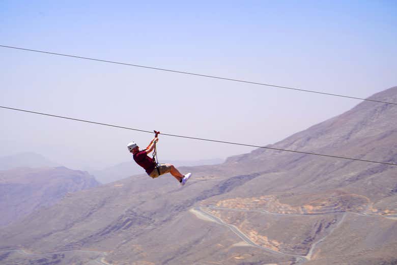 Jebel Jais Zip Wire, Dubai