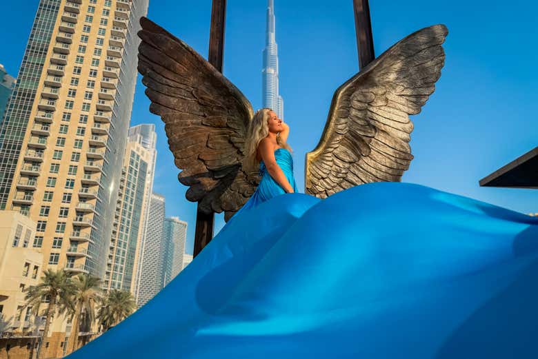 Una sesión fotográfica inolvidable en Dubái