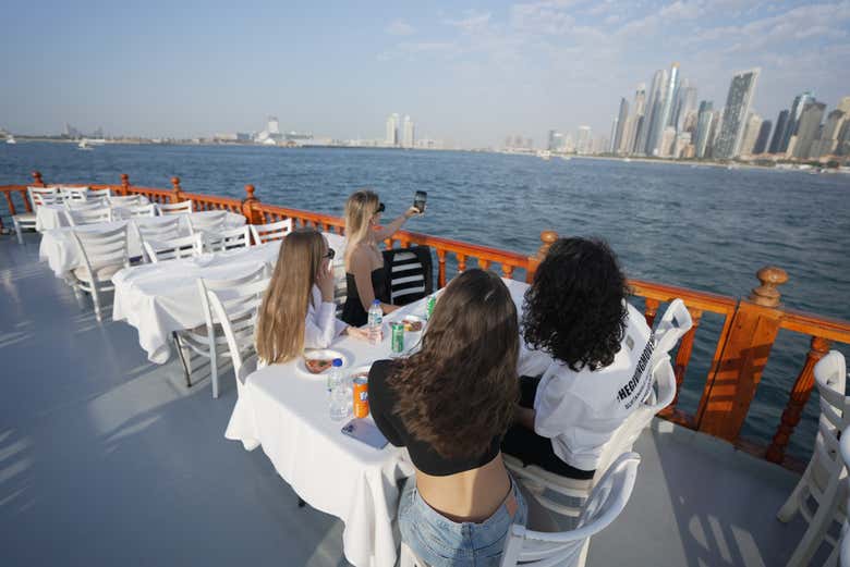 Vistas desde el dhow